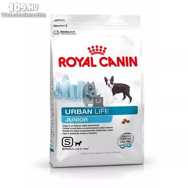 Kutyatáp Royal Canin Urban Life Small Junior és Adult