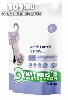 Kutyaeledel Nature Protection Adult Lamb 12kg